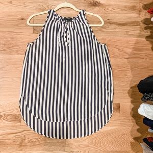 JCrew Sleeveless Woven 100% Silk Tank Size 8 Women